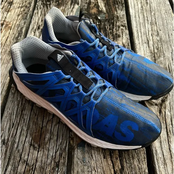 Adidas Men’s Vigor Bounce Running Shoes Royal Blue Size 12.5