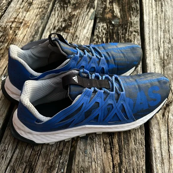 Adidas Men’s Vigor Bounce Running Shoes Royal Blue Size 12.5