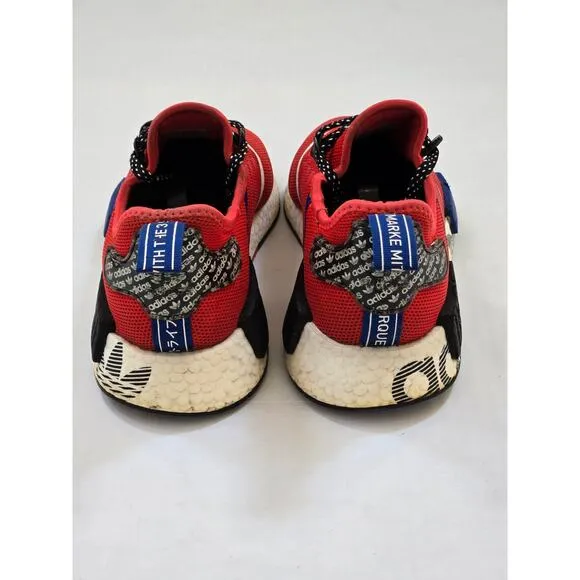 Adidas NMD R1 FV5214 Shoes Transmission Pack Red Blue Black Size 6.5 US