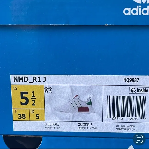 Adidas NMD R1 ‘Mexico’ Kids 5.5 / Womens 7 Shoes New