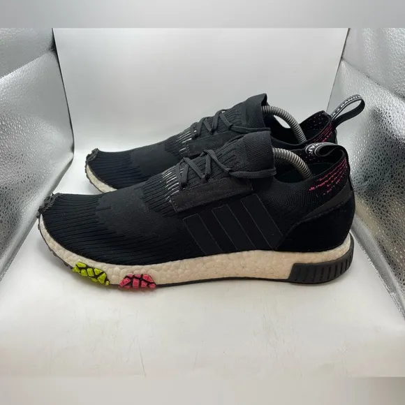 Adidas NMD Racer prime knit Men's Black Running Shoes size 11