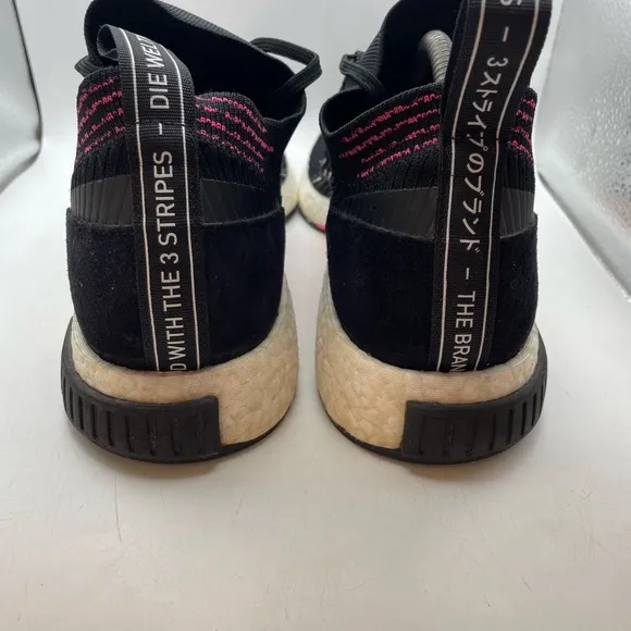 Adidas NMD Racer prime knit Men's Black Running Shoes size 11