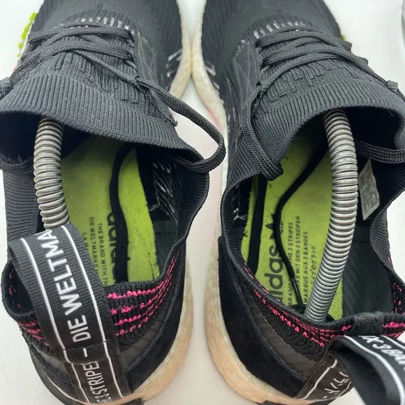 Adidas NMD Racer prime knit Men's Black Running Shoes size 11