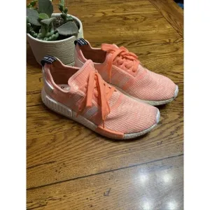 𝅺adidas NMD Runner R1 W Sun Glow Pink Peach Coral  BY3034 Boost Womens Size 9