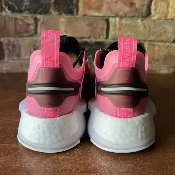 Adidas NMD V3 Beam Pink White Boost Gym Youth Shoes Sneakers 5.5 Women's 6.5
