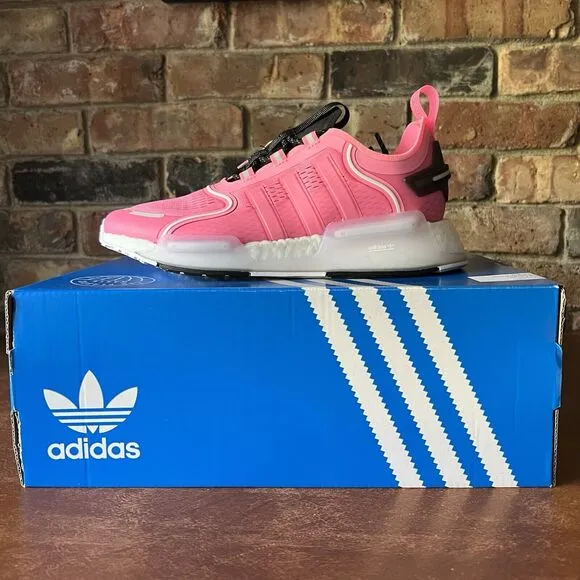 Adidas NMD V3 Beam Pink White Boost Gym Youth Shoes Sneakers 5.5 Women's 6.5