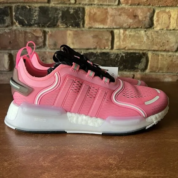 Adidas NMD V3 Beam Pink White Boost Gym Youth Shoes Sneakers 5.5 Women's 6.5