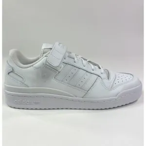 Adidas Originals Forum Low Womens 9.5 White Athletic Shoes Sneaker Strap FZ6463