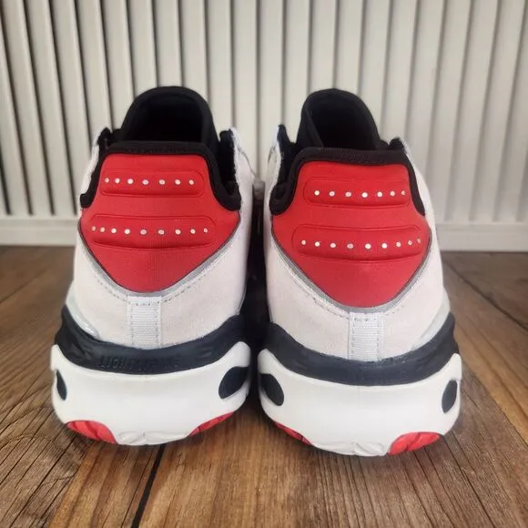Adidas Originals Niteball Mens Sz 8.5 Red White Black Gym Sneakers Shoes H06508