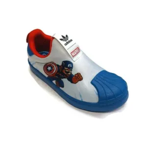 adidas Originals Superstar 360 C Slip On Shoes Marvel Captain America Size 2.5