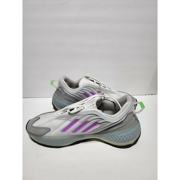 Adidas Ozrah OFFER OZWEEGO White Sonic Fuchsia Adiprene Running Shoes Size 12