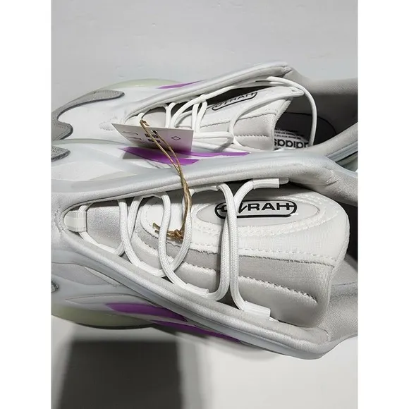 Adidas Ozrah OFFER OZWEEGO White Sonic Fuchsia Adiprene Running Shoes Size 12