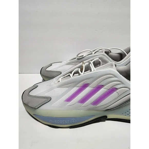 Adidas Ozrah OFFER OZWEEGO White Sonic Fuchsia Adiprene Running Shoes Size 12