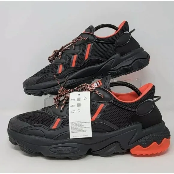 Adidas Ozweego TR Running Shoes FW5813 MENS 8.5 Black Red New Fast Ship