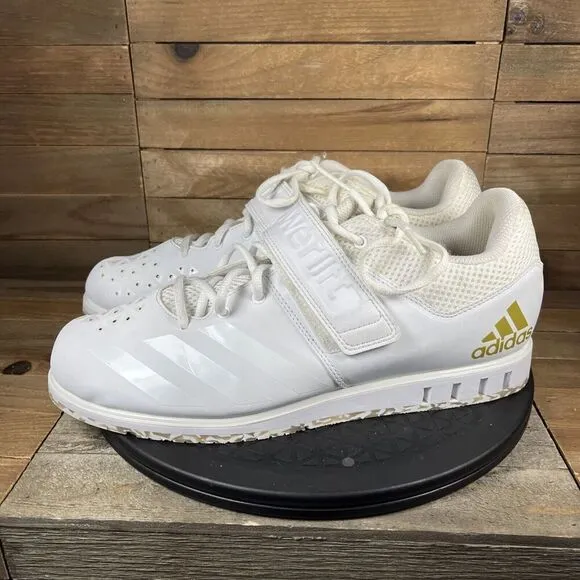 Adidas Powerlift 3.1 Mens Size US 11 Weightlifting Shoes Cross Training White