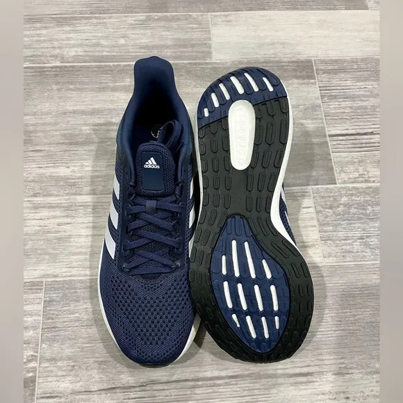 ADIDAS‎ Pureboost Jet Navy Blue-White Running Shoes Men's Size 10 GW9151 NWB