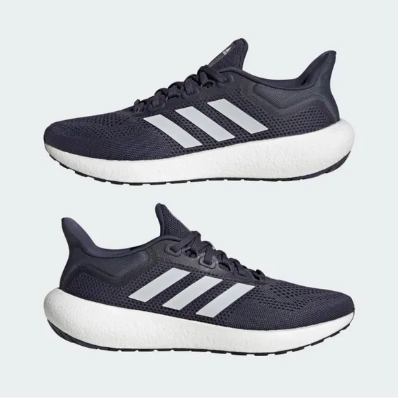 ADIDAS‎ Pureboost Jet Navy Blue-White Running Shoes Men's Size 10 GW9151 NWB