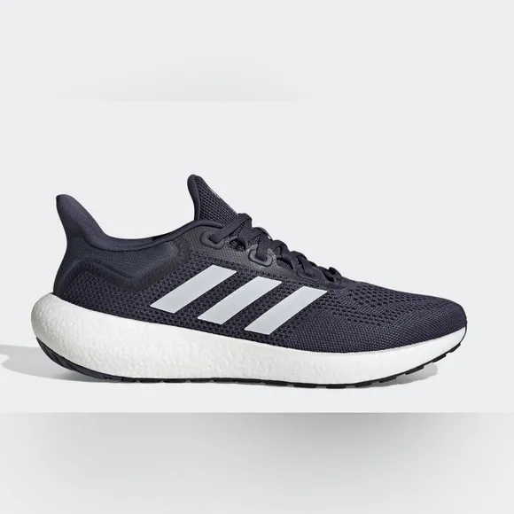 ADIDAS‎ Pureboost Jet Navy Blue-White Running Shoes Men's Size 10 GW9151 NWB