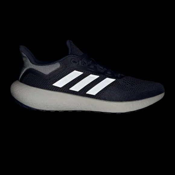 ADIDAS‎ Pureboost Jet Navy Blue-White Running Shoes Men's Size 10 GW9151 NWB