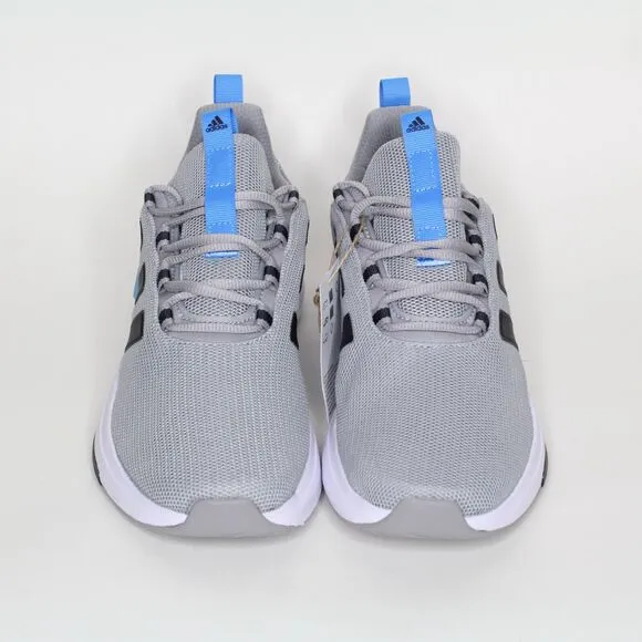 Adidas Racer TR23 Running Shoes Solid Grey/ Carbon/ Blue Blue Men's Size 9 New