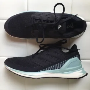 ADIDAS Rapidarun Parley Cloudfoam Running Shoes YOUTH 7 (=women 8.5)