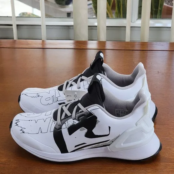 adidas RapidaRun Star Wars Shoes Kids G27554 Cloud White/Core Black Multi Sizes