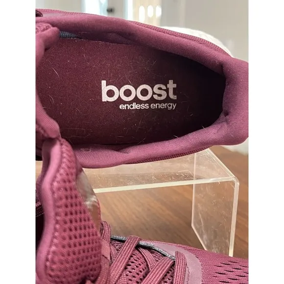 Adidas Response Boost LT Men's Burgundy Running Shoes Size 8