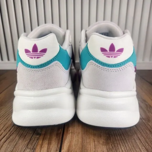 Adidas Retropy F90 Mystique Originals Mens Size 10 White Purple Gym Shoes HP8019