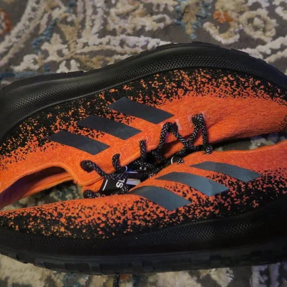 adidas Sensebounce   Running Sneakers Shoes Mens 10.5 Active Orange Black G27233