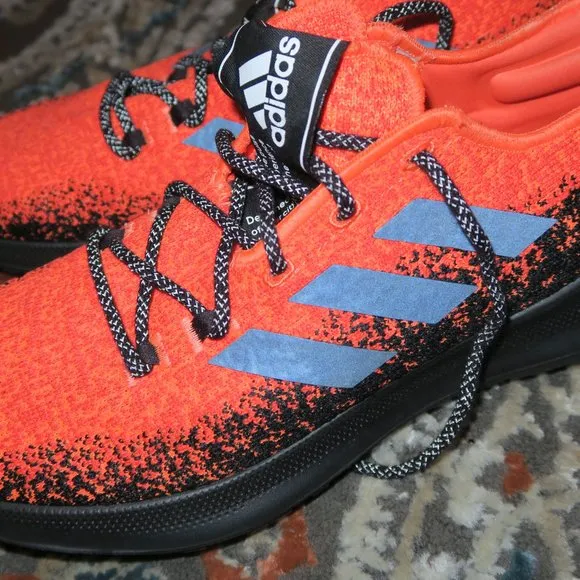 adidas Sensebounce   Running Sneakers Shoes Mens 10.5 Active Orange Black G27233