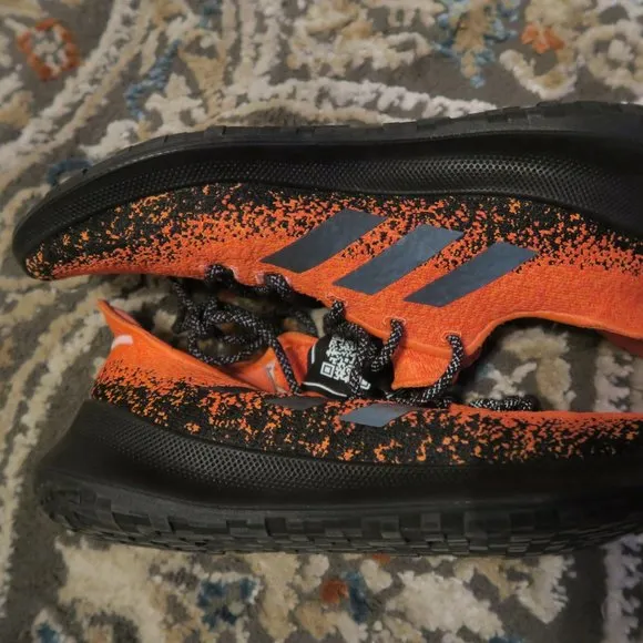 adidas Sensebounce   Running Sneakers Shoes Mens 10.5 Active Orange Black G27233