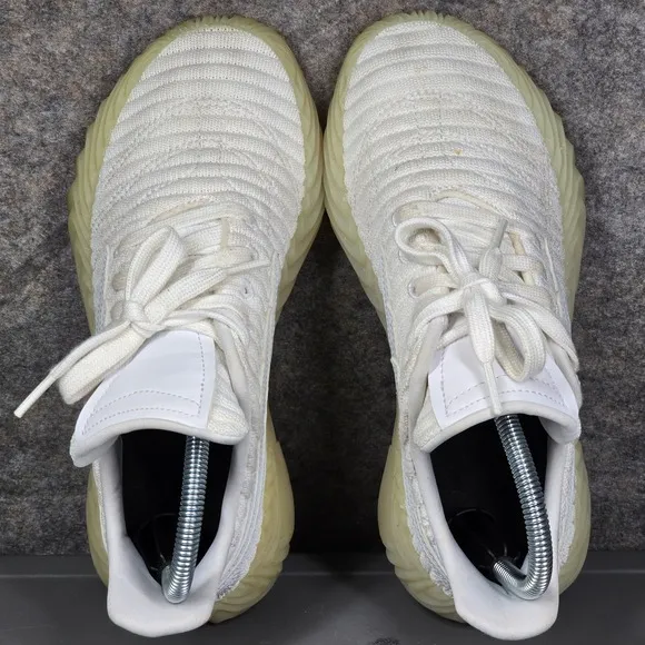 Adidas Sobakov Sneakers Men's 5 White Gum Lace Up Running Shoes B42007