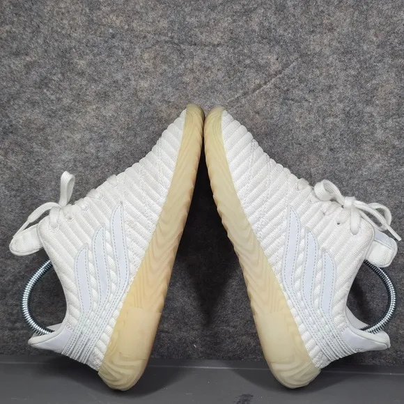 Adidas Sobakov Sneakers Men's 5 White Gum Lace Up Running Shoes B42007