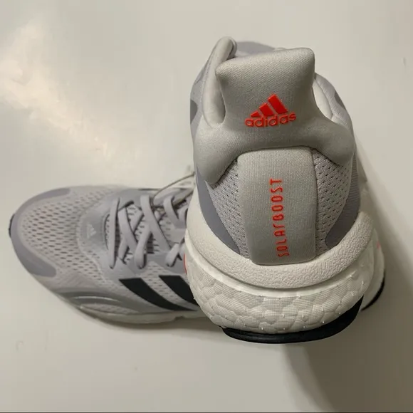 Adidas Solar Boost 3 W ￼Boost Running Dash Grey Shoes Women's Size 10 H67350