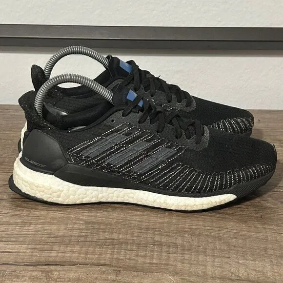 Adidas Solar Boost 19 Men’s Running Shoes Size 6.5 (Women's 8) Black