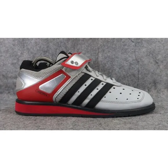 Adidas Trefoil Powerlifting Weightlifting Gym Deadlift Shoes Mens 14 Fast Ship