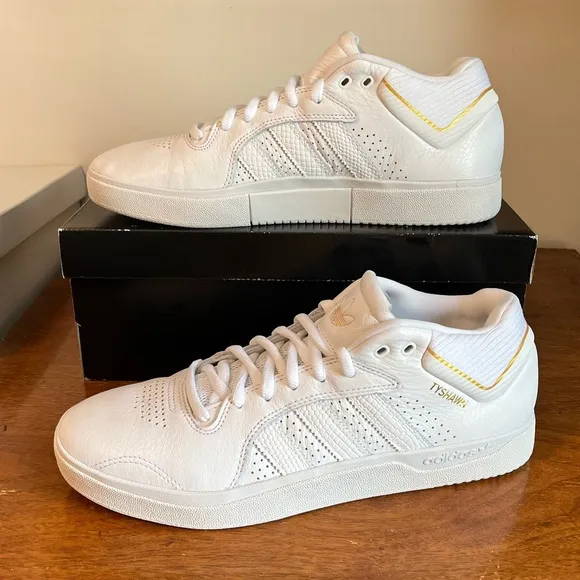 ADIDAS Tyshawn White/Gold