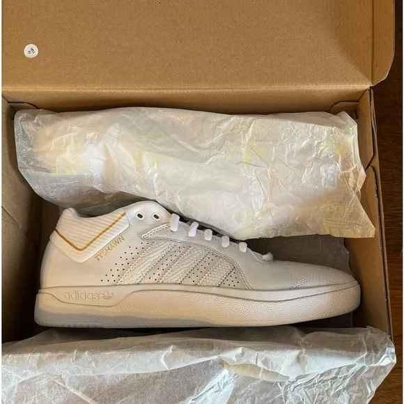 ADIDAS Tyshawn White/Gold