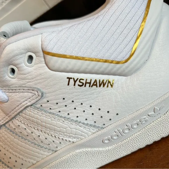 ADIDAS Tyshawn White/Gold