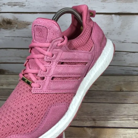 Adidas Ultra Boost 1.0 Shoes Womens Size 10 Athletic Running Jogging Pink