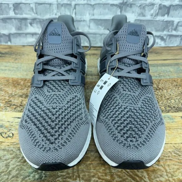 Adidas Ultraboost 1.0 DNA Gray Black‎ Running Shoes HQ4200 Mens Size 12 New