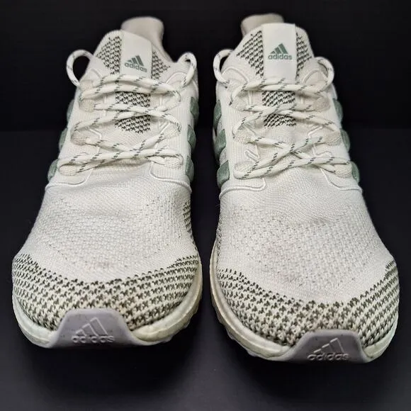 Adidas UltraBoost 1.0 LCFP Chalk Silver Green Running Shoes HQ6441 Men's Size 10