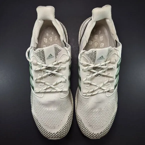 Adidas UltraBoost 1.0 LCFP Chalk Silver Green Running Shoes HQ6441 Men's Size 10