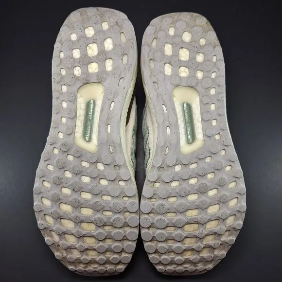 Adidas UltraBoost 1.0 LCFP Chalk Silver Green Running Shoes HQ6441 Men's Size 10