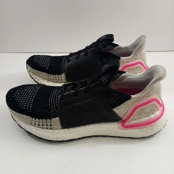 Adidas Ultraboost 19 Women 7 Pink Running Shoes EF1625