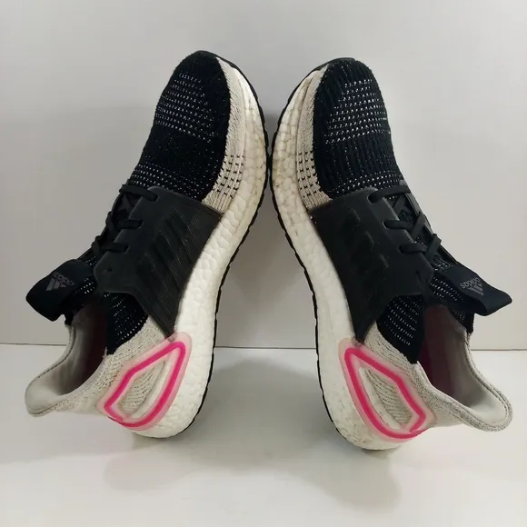 Adidas Ultraboost 19 Women 7 Pink Running Shoes EF1625