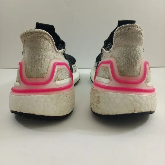 Adidas Ultraboost 19 Women 7 Pink Running Shoes EF1625
