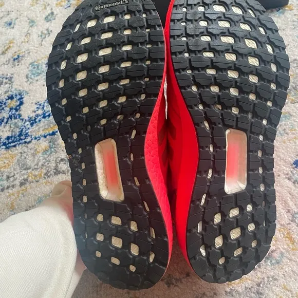 Adidas Ultraboost 20 Running Shoes, Signal Pink