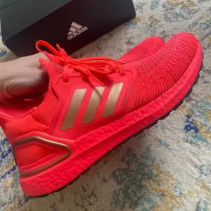 Adidas Ultraboost 20 Running Shoes, Signal Pink