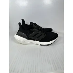 Adidas UltraBoost 21 Core Black Running Shoes Mens Size 7 / Womens Size 8 NEW